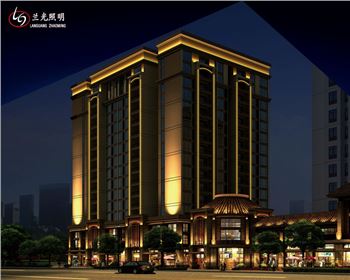 甘肅西安潤天磬園-辦公大樓亮化設計