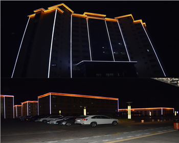 青海銅川建新煤化廠區亮化工程